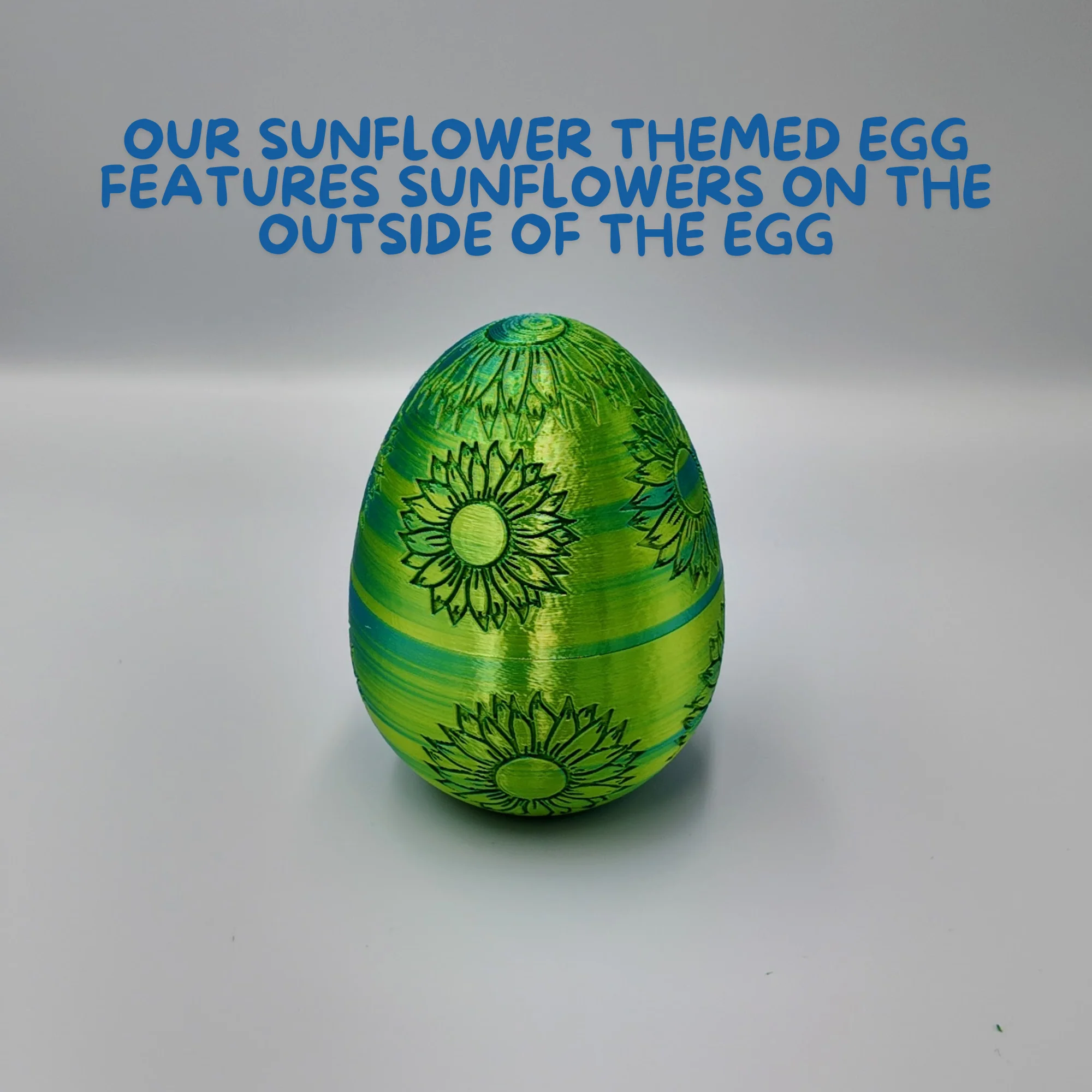 Sunflower Dragon Egg - 12.5" Dragons Articulating Joints - Sunflower Themed - Image 28